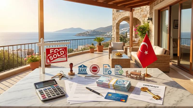 Additional costs of buying property in Türkiye