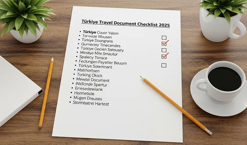 قائمة المراجعة الكاملة لمستندات السفر إلى تركيا في عام ٢٠٢٥ (بما في ذلك القانون الجديد والحيوي)