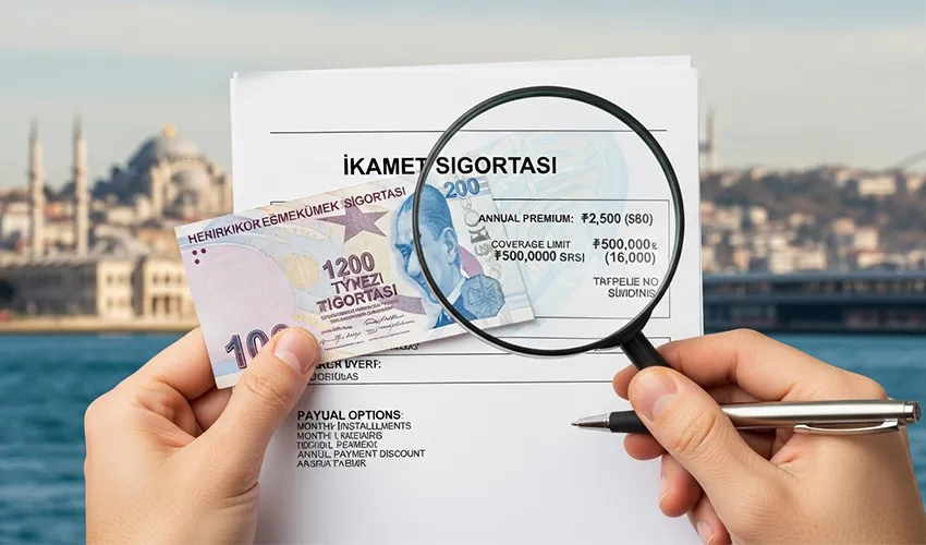 Financial Solvency and the Cost of Turkish Residency Insurance in 2025: How Much Is It?