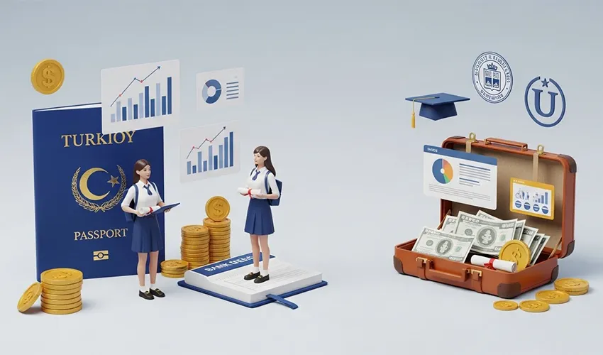 Turkish Student Visa Financial Solvency Requirements 2025; Exact Amount and Bank Documents