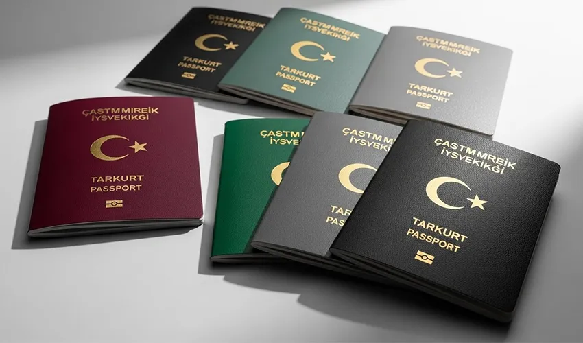 أنواع جوازات السفر التركية