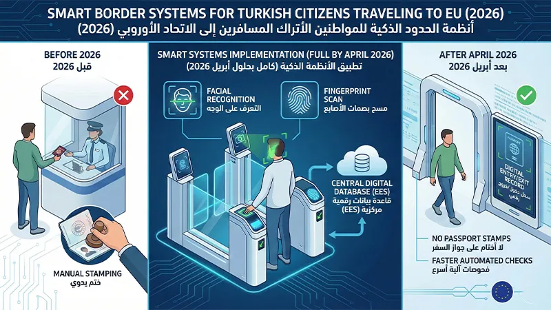 التغييرات في قواعد الخروج من تركيا في عام 2026؛ الأنظمة الذكية