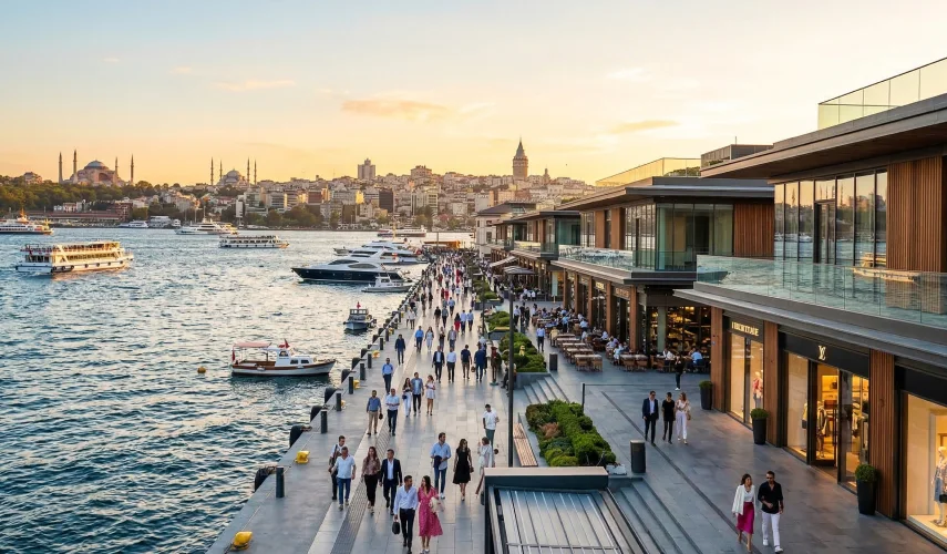 منتزه غالاتابورت المائي في إسطنبول الذي يعرض النهضة الثقافية الحديثة للمدينة